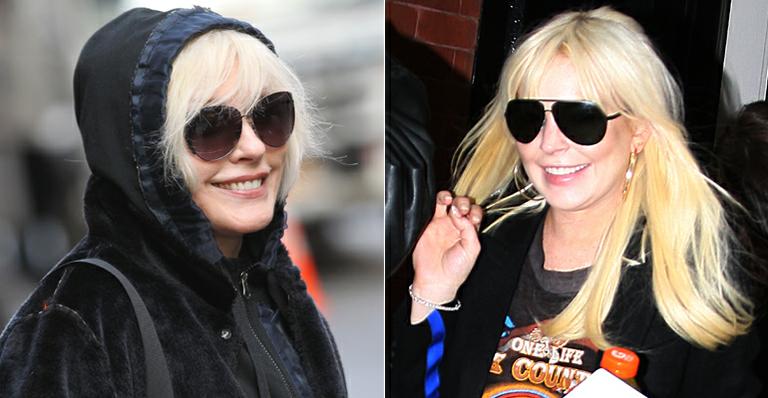 Debbie Harry é confundida com Lindsay Lohan em Nova York