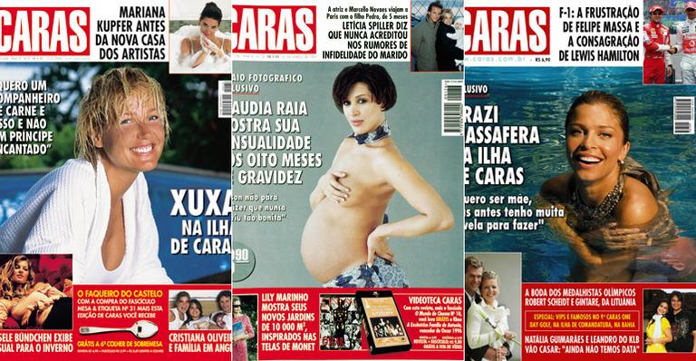 As mulheres nas capas de CARAS
