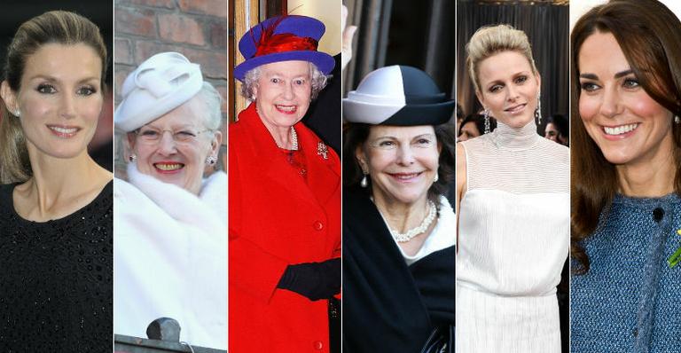 As rainhas e princesas da vida real