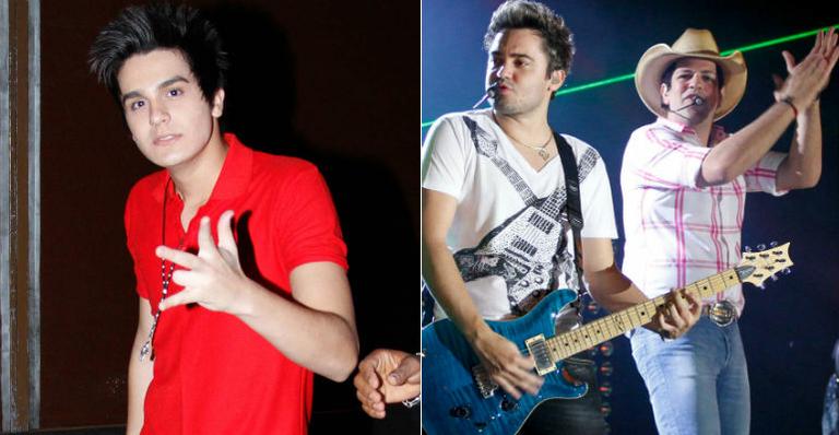 Luan Santana prestigia show de Fernando e Sorocaba
