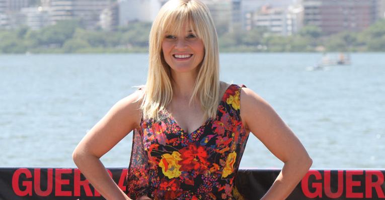 Reese Witherspoon programa férias no Rio de Janeiro