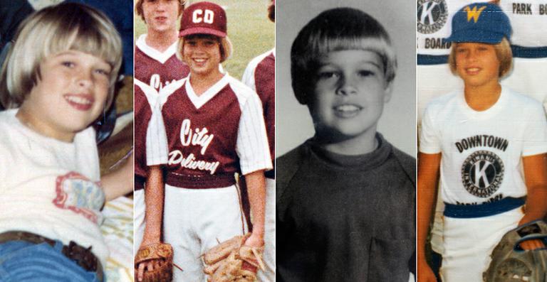 Veja fotos da infância de Brad Pitt