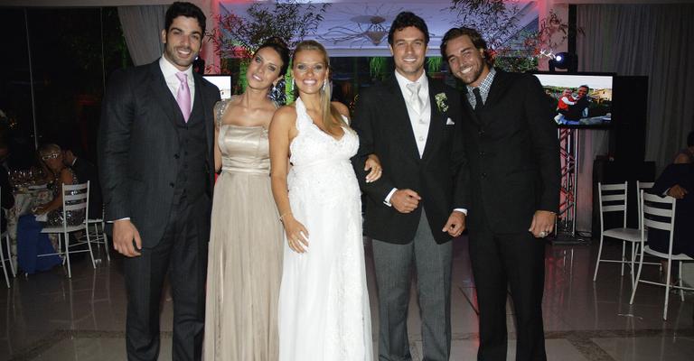Daniel Bueno e Adriana Schrank casam e esperam 2ª herdeira