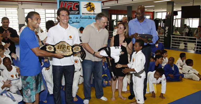 Ultimate Fighting Championship fecha parceria social com projeto de Flávio Canto