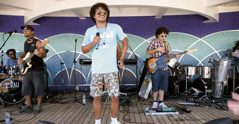 Ritmo de Leo Maia em cruzeiro