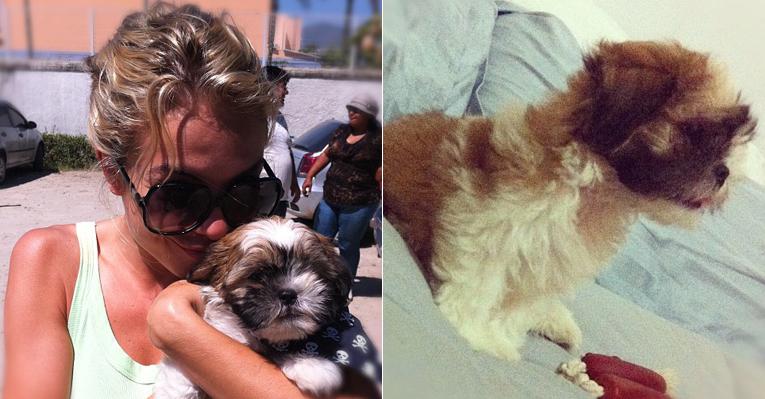 Lua Blanco mostra o seu pet “comportado”