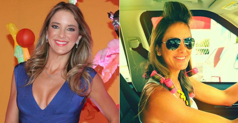 Ticiane Pinheiro sai de casa de bobes