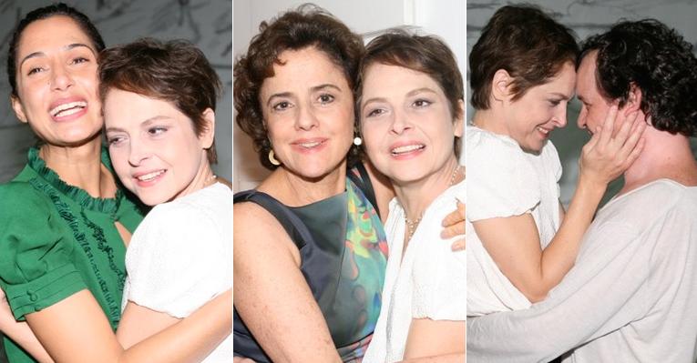 Famosos se emocionam com a volta de Drica Moraes aos palcos