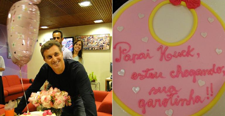 Luciano Huck ganha festa cor de rosa em homenagem à 1ª filha