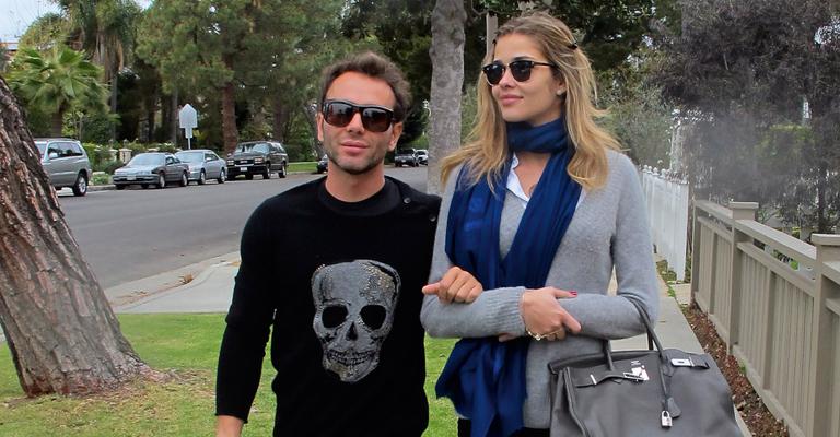 Ana Beatriz Barros e Matheus Mazzafera curtem viagem a Los Angeles