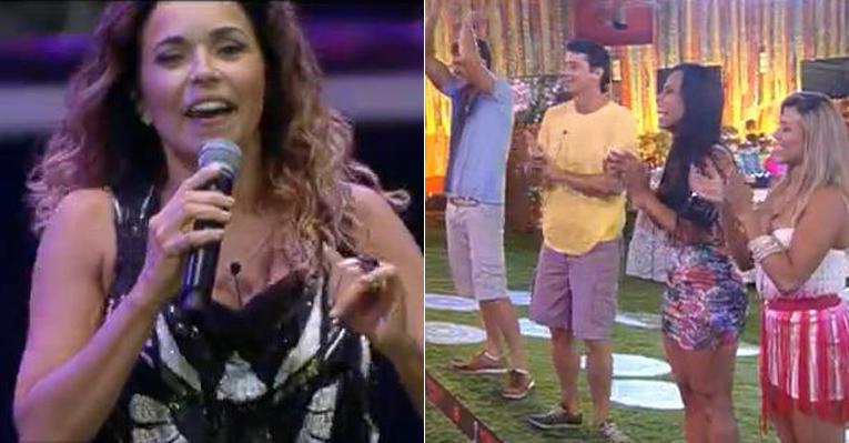Daniela Mercury anima a noite dos quatro finalistas