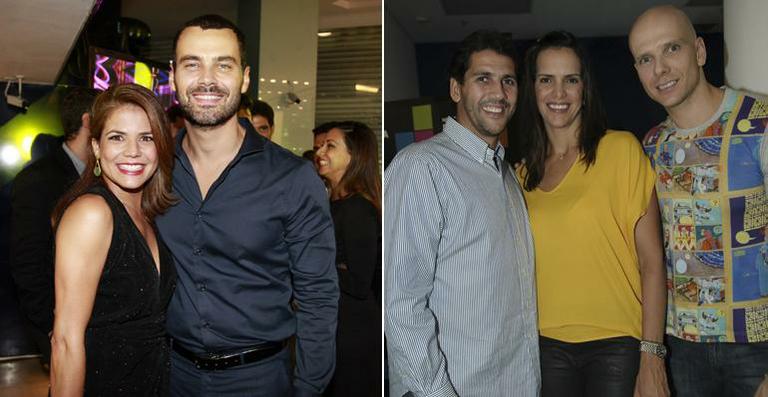 Vips conferem eventos simultâneos no Rio de Janeiro e em São Paulo