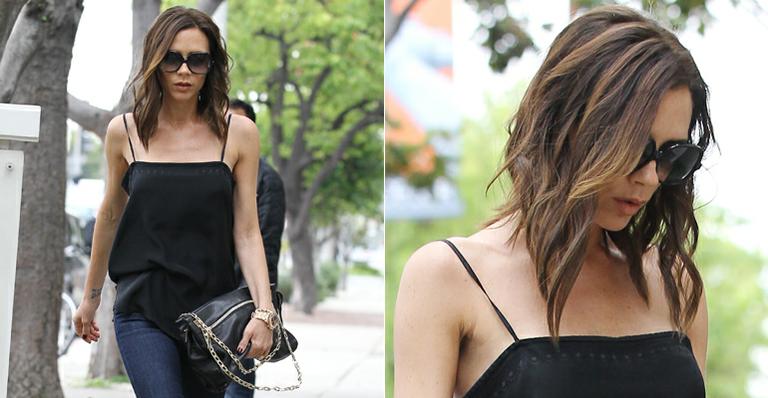 O novo look de Victoria Beckham