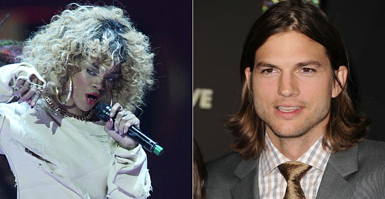 Rihanna e Ashton Kutcher estariam namorando