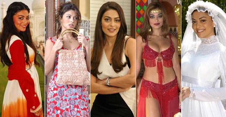 Juliana Paes completa 33 anos; reveja os personagens da atriz em novelas