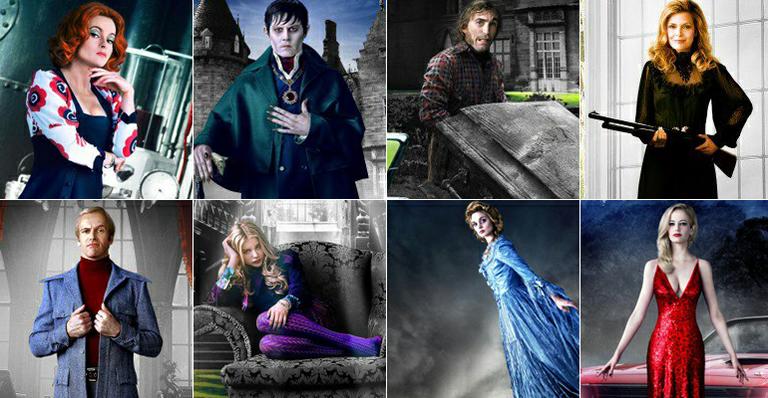 Tim Burton divulga pôsteres de seu novo filme, ‘Sombras da Noite’