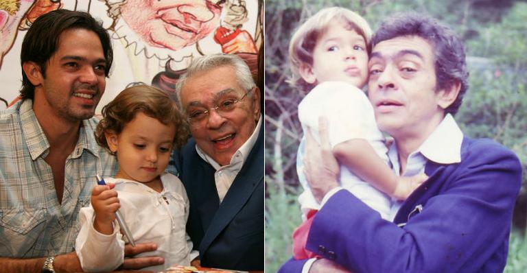 Bruno Mazzeo faz homenagem a Chico Anysio no Facebook