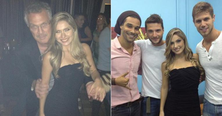 Renata posta fotos de bastidor na final do BBB12