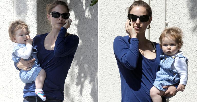 Natalie Portman e sua dedicação total ao pequeno Aleph