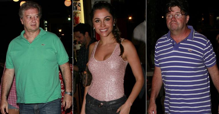 Elenco do ‘Casseta & Planeta’ assiste à estreia do programa no Rio