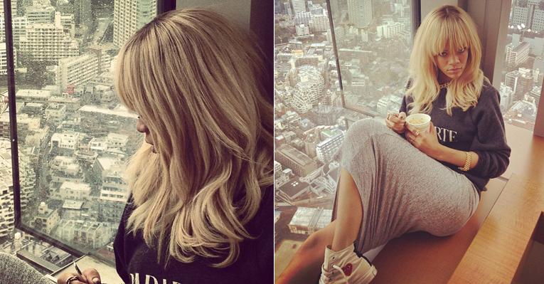 Em tóquio para divulgar filme, Rihanna mostra a vista incrível de seu quarto de hotel