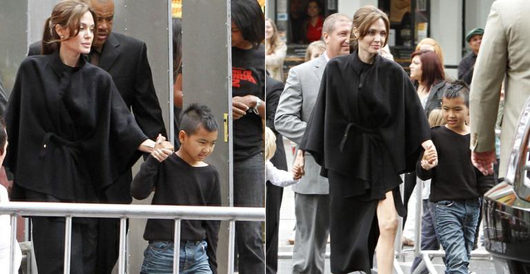 Angelina Jolie teme perder um dos filhos adotivos para a mãe biológica