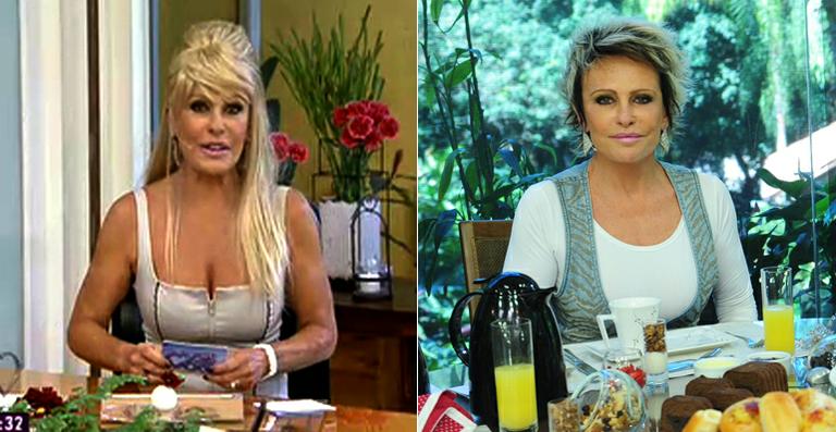 Ana Maria Braga aparece com novo look no ‘Mais Você’