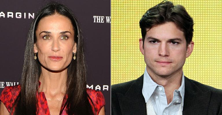 Demi Moore e Ashton Kutcher brigam por dinheiro