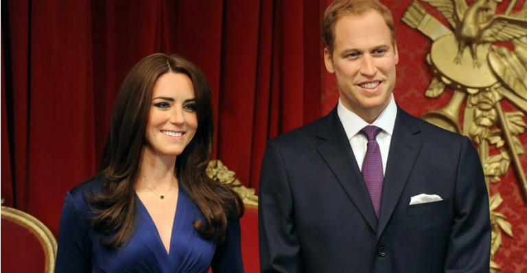 Kate Middleton e Príncipe William ganham estátuas de cera