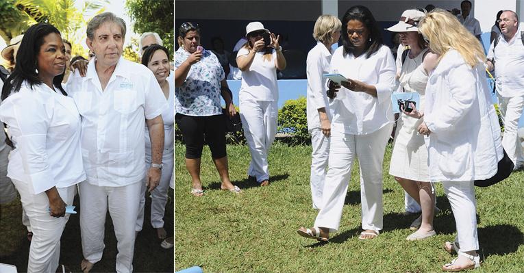 Oprah Winfrey entrevista o médium João de Deus em Goiás