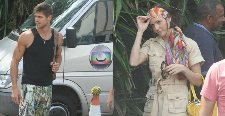 Ex-BBB Jonas grava ‘Louco por Elas’ com Deborah Secco no Rio de Janeiro