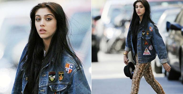 Estilo despojado de Lourdes Maria, filha de Madonna