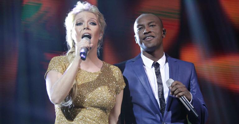 Thiaguinho faz dueto com Luiza Possi e Alexandre Pires em gravação de DVD