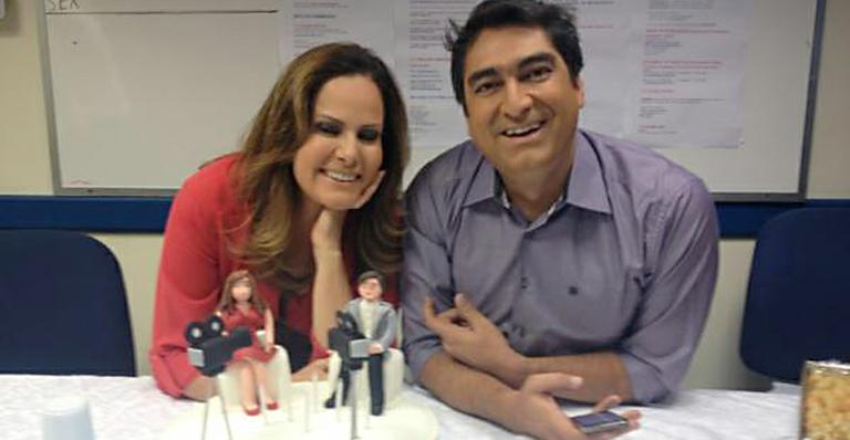 Renata Ceribelli e Zeca Camargo: aniversário em dose dupla