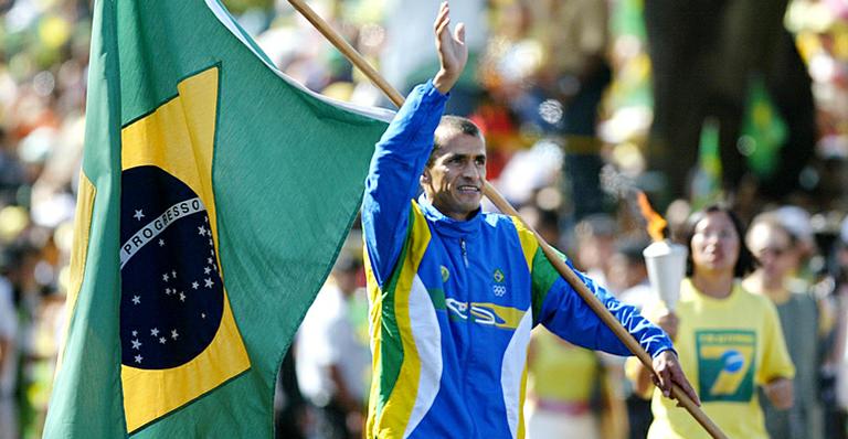 Vanderlei Cordeiro de Lima corre em maratona beneficente em prol de crianças com câncer