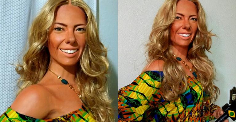 Adriane Galisteu vira estátua de cera