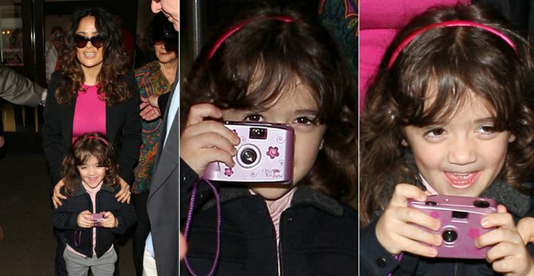Valentina Pinault, filha de Salma Hayek, ataca de paparazzo