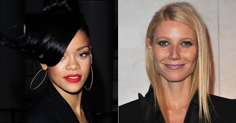 Rihanna revelou ter inveja de Gwyneth Paltrow