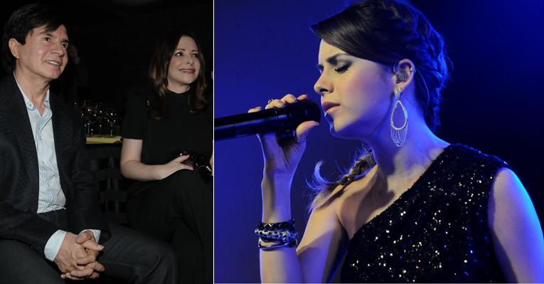 De trança, Sandy se apresenta em SP; Xororó acompanha o show