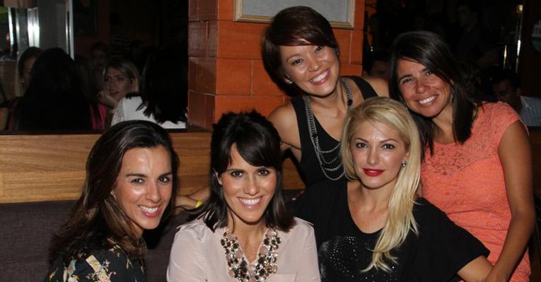 Antonia Fontenelle e Fernanda Pontes vão ao aniversário de Geovanna Tominaga