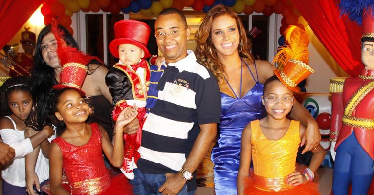 Dudu Nobre comemora o aniversário de 1 ano de João Eduardo