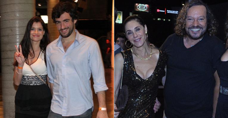 Famosos curtem a noite de sábado no show de Maria Gadú