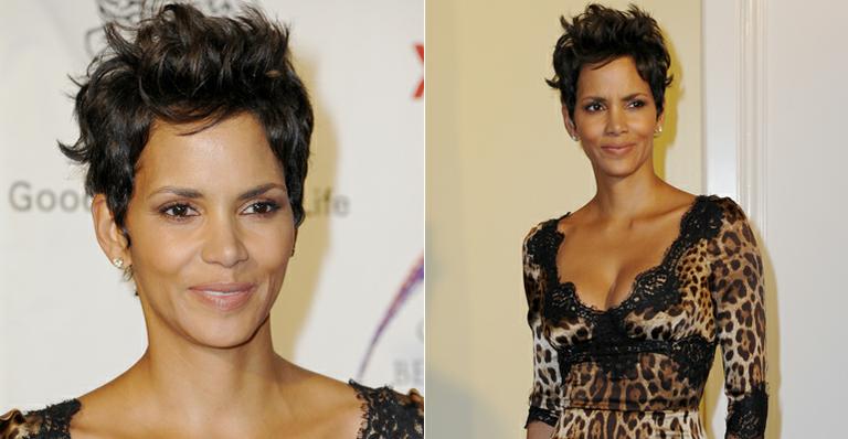 Halle Berry exibe boa forma em evento de caridade nos Estados Unidos