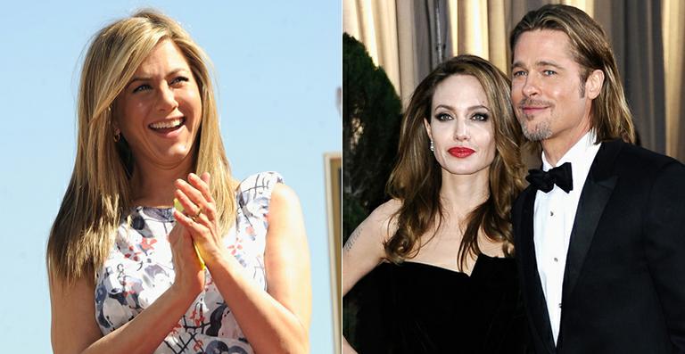 Jennifer Aniston pode ir ao casamento de Angelina e Brad Pitt, diz jornal