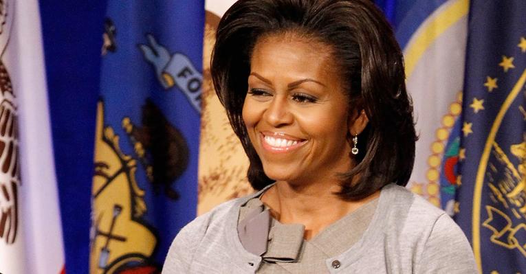 O vestido de formatura de Michelle Obama