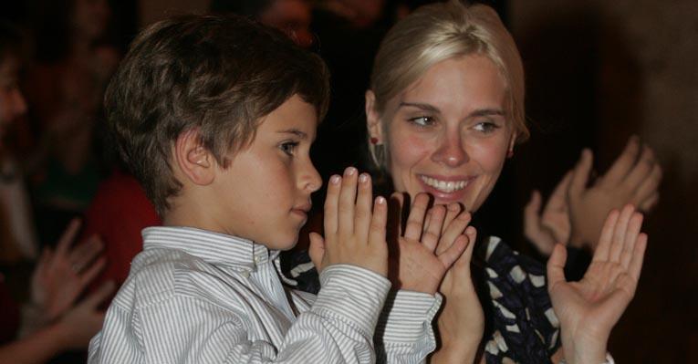 Carolina Dieckmann festeja o aniversário de 13 anos do filho Davi com recado
