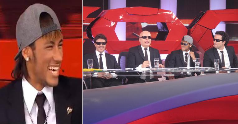 Neymar vira integrante do ‘CQC’ por um dia