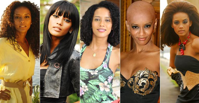 Relembre as transformações de cabelo da atriz Taís Araújo na TV