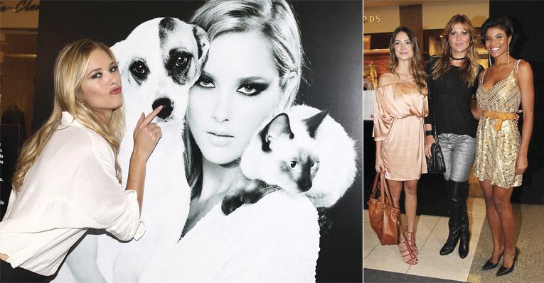 Thaila Ayala e Ellen Jabour fotografam com pets