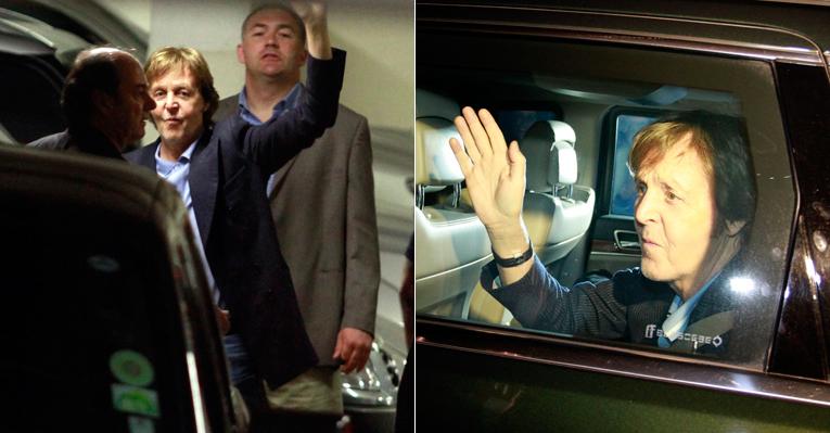 Paul McCartney chega em Recife para shows da turnê ‘On the Run’